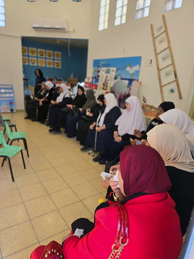 ملتقى الأجيال في مدرسة أجيال الابتدائية في جلجولية